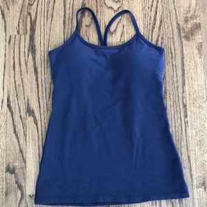 Beyond Yoga navy yoga tank top